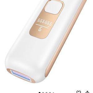White and Gold IPL Hair Removal Device